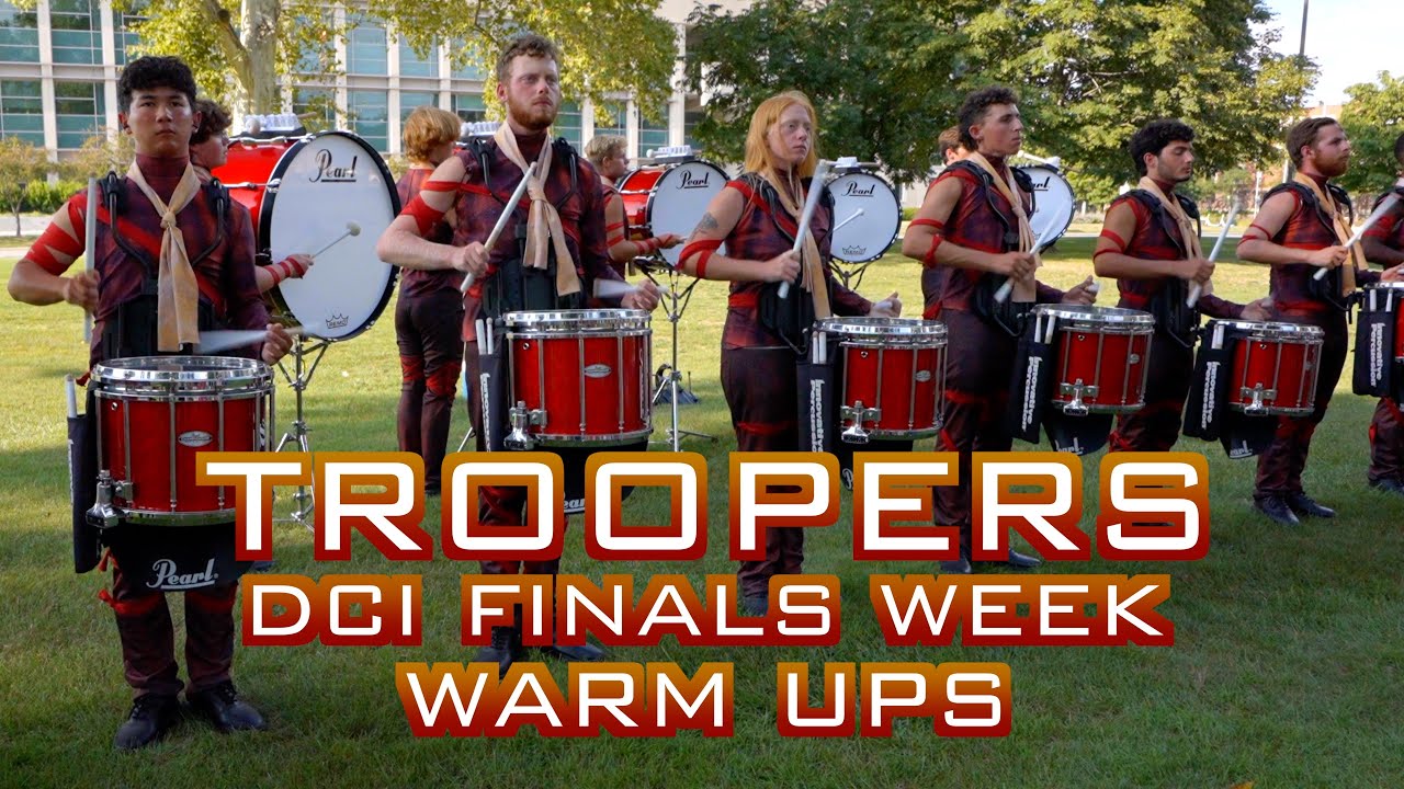 2024 Troopers DCI Finals Warm Ups