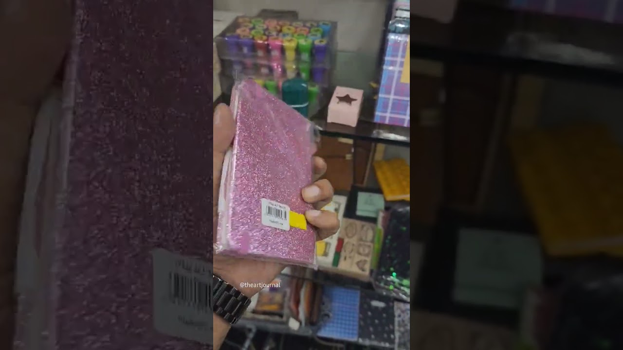Pink Glitter Notebook Diary 💗