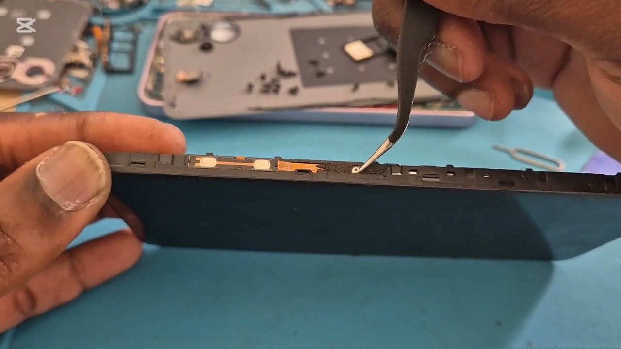 Кнопка питания Samsung A06 A05 A04 не работает