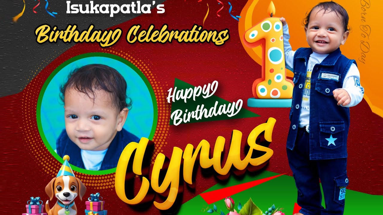 Esukapatla's 1st birthday celebration #live #birthday #2025