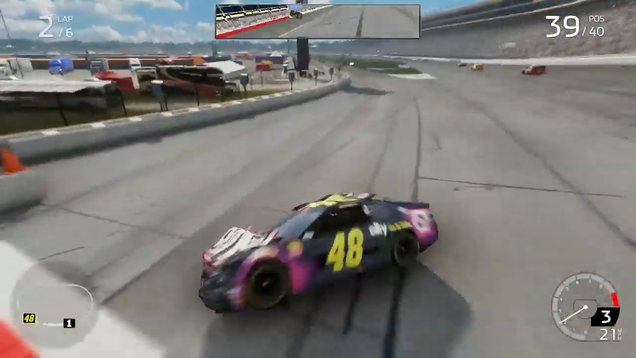 Nascar Heat 4 Crash Compilation #5 [Pure Sound]