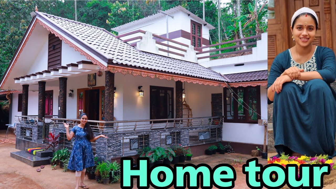എന്റെ വീട് കാണാൻ എല്ലാവരും വായോ.....Home Tour /Attappady /Saranya's beauty vlogs
