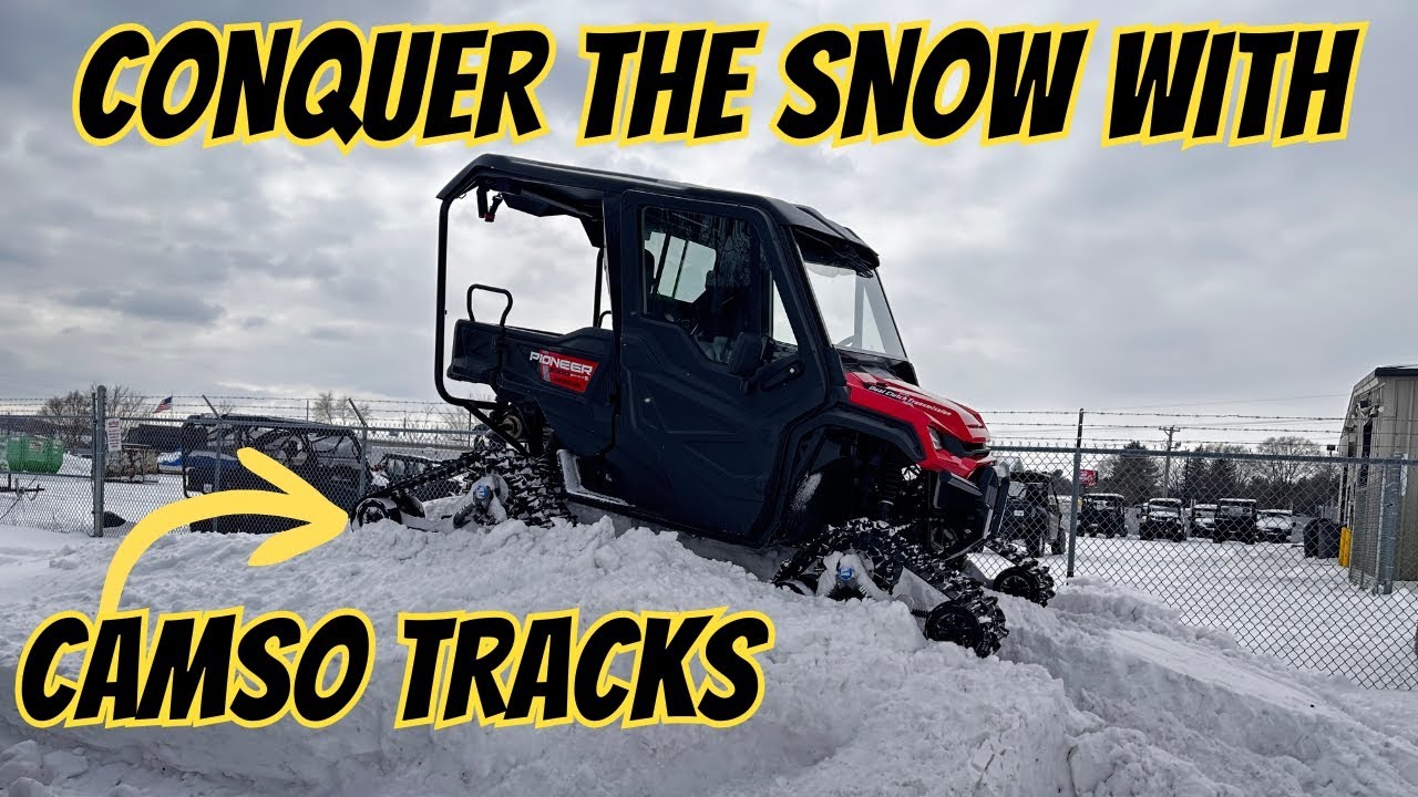 Deep Snow Doesn't Stand A Chance Against Camso Tracks