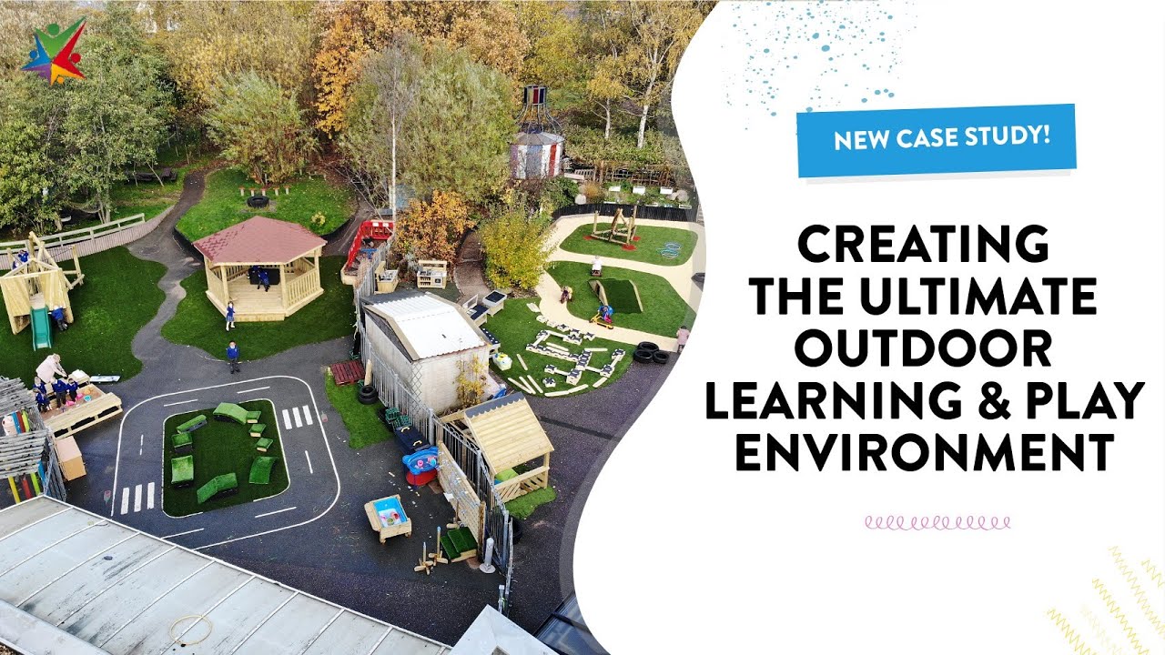 See Kingsland CofE Academy's New Outdoor Play Spaces in Action
