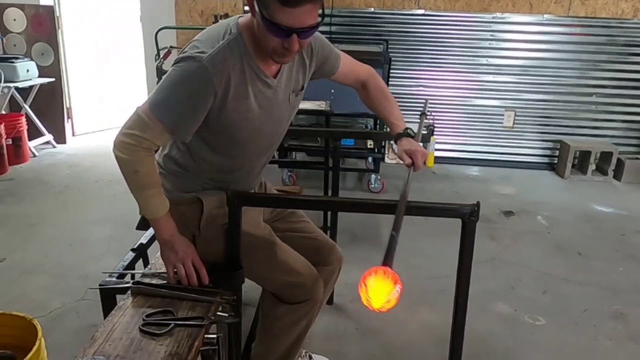 Making Glass Pumpkins
