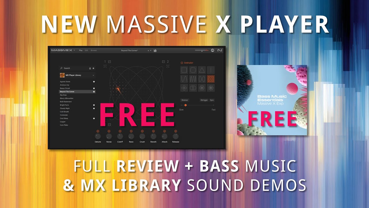 NI Massive X Player — полный обзор + новая библиотека MX и демонстрация пресетов басовой музыки
