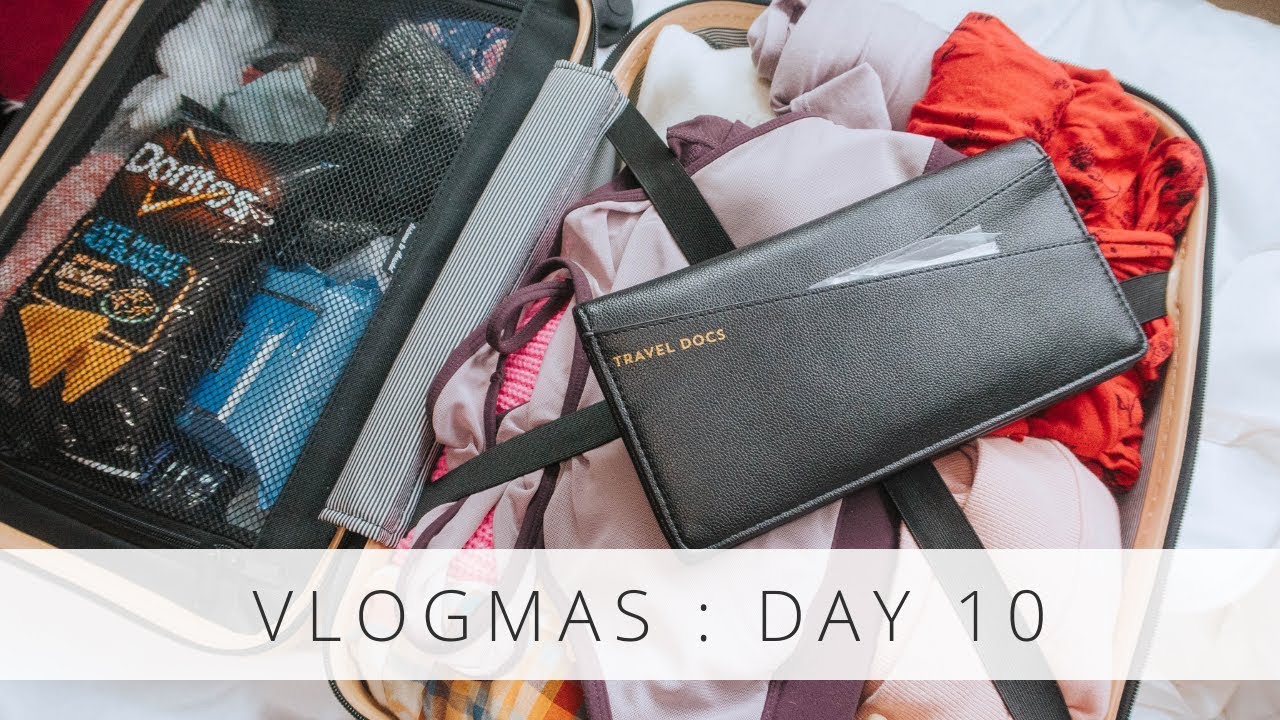 I'm Packing for A Vacation - Vlogmas 2018 Day 10 | Samantha Sito