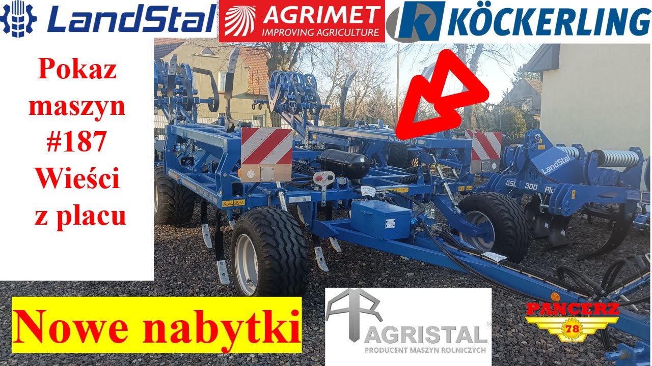 Pokaz maszyn #187 Wieści z placu nowe nabytki Kockerling Quadro 400