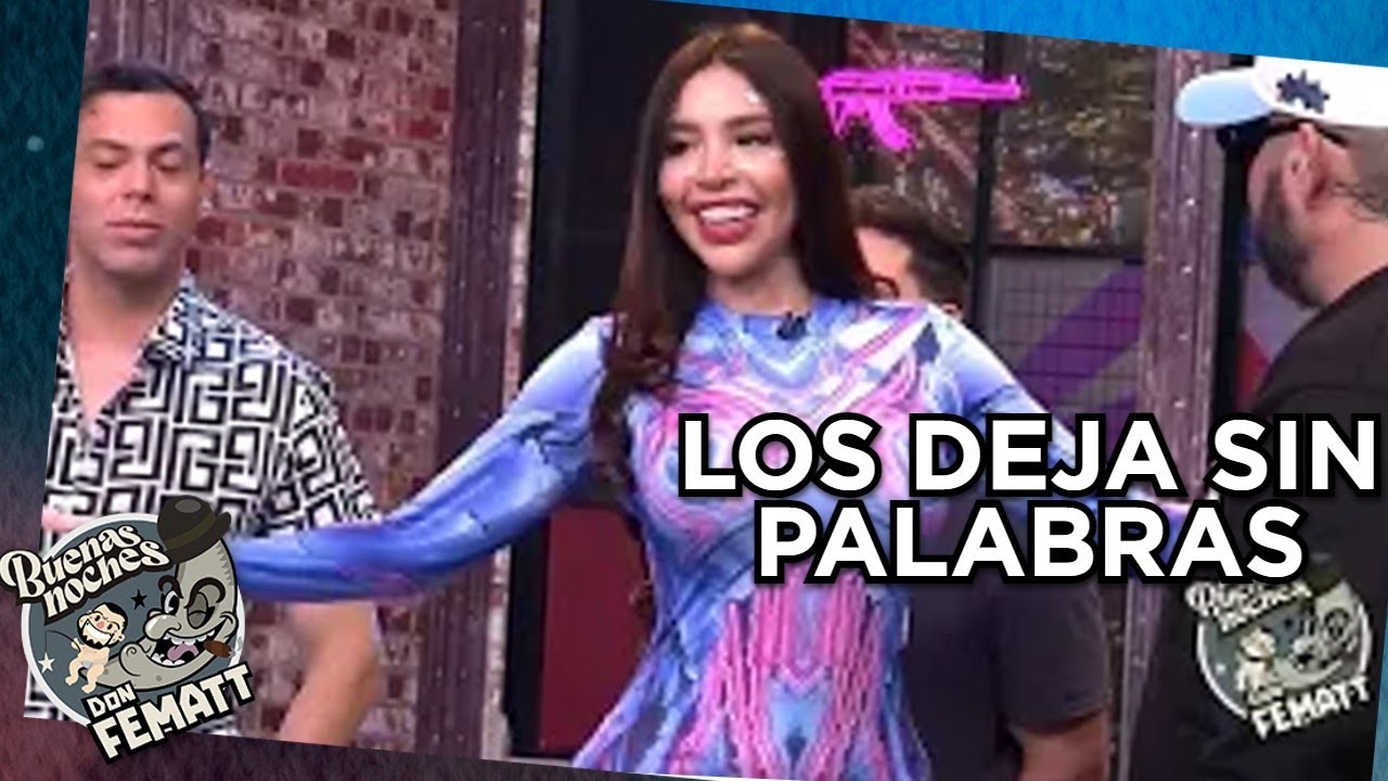 Ennid Wong se roba los suspiros con su outfit | Buenas Noches Don Fematt