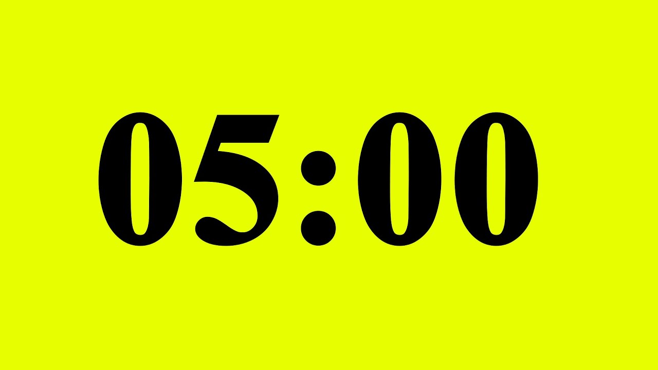 5 Minute Timer