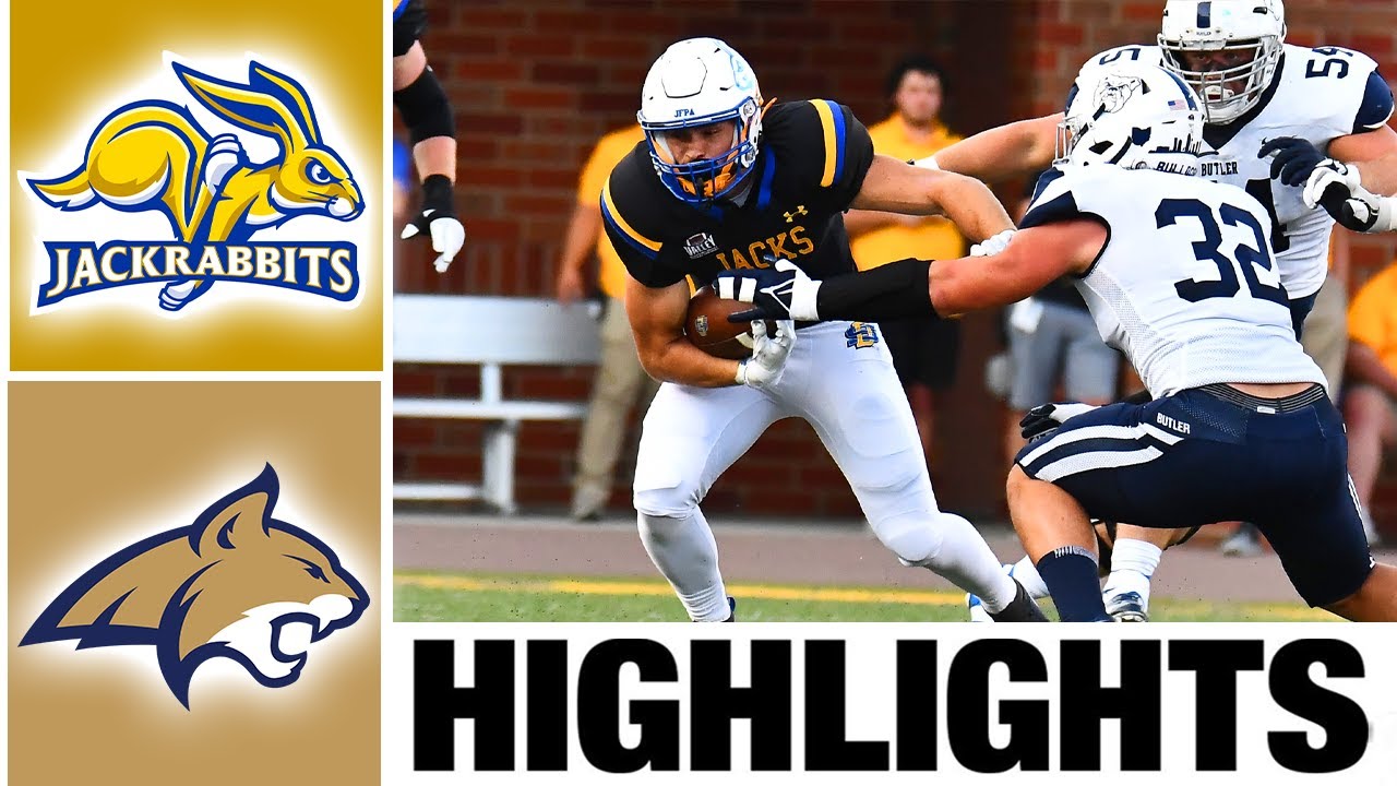 #1 South Dakota State vs Montana State Highlights | College Football Week 2 | 2023 College Football