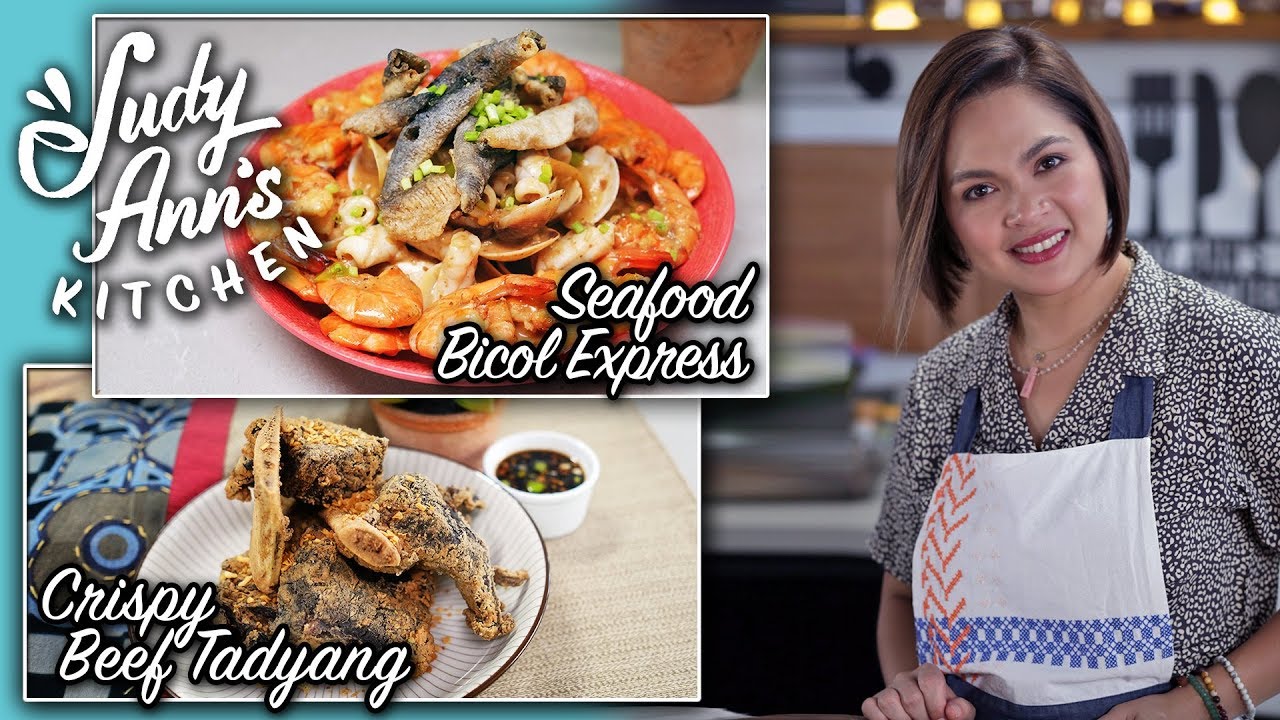 [Judy Ann's Kitchen 13] Ep 4 : Seafood Bicol Express, Crispy Beef Tadyang | Pinoy Favorites