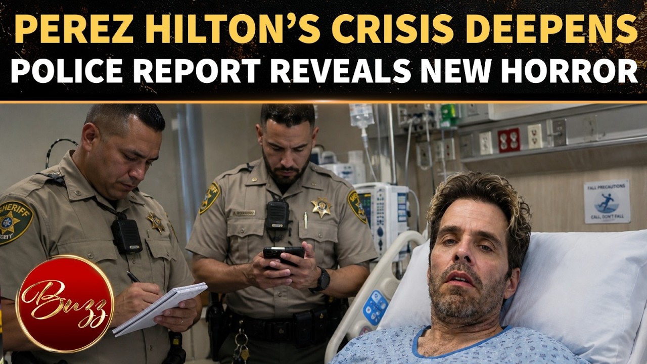 Perez HILTON&rsquo;S BIG SECRET EXPOSED: Fresh Police Files Lay Bare Night Of Chaos | Watch