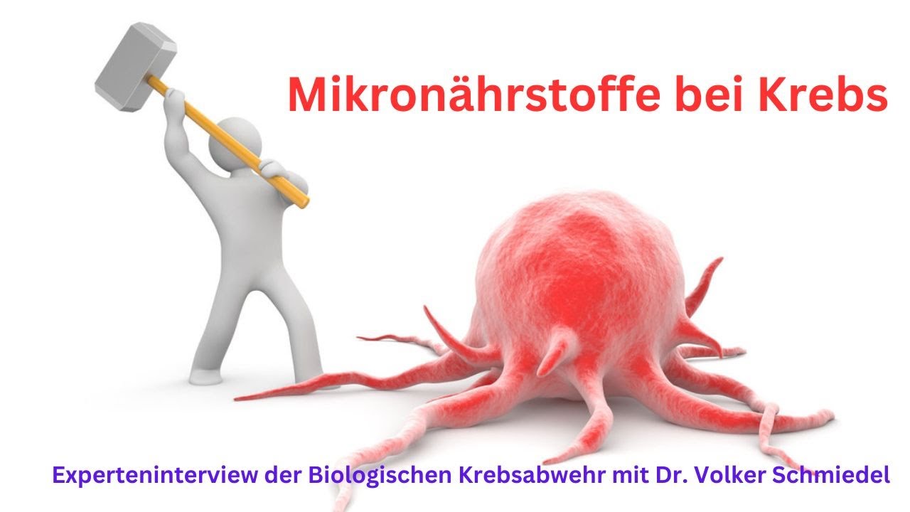 Mikronährstoffe bei Krebs: Experteninterview der Biologischen Krebsabwehr mit Dr. Volker Schmiedel