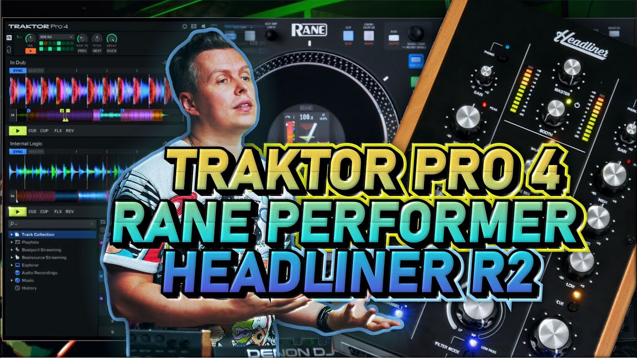 Новое DJ-оборудование, RANE PERFORMER, TRAKTOR PRO 4.0, Headliner R2 Rotary Mixer.