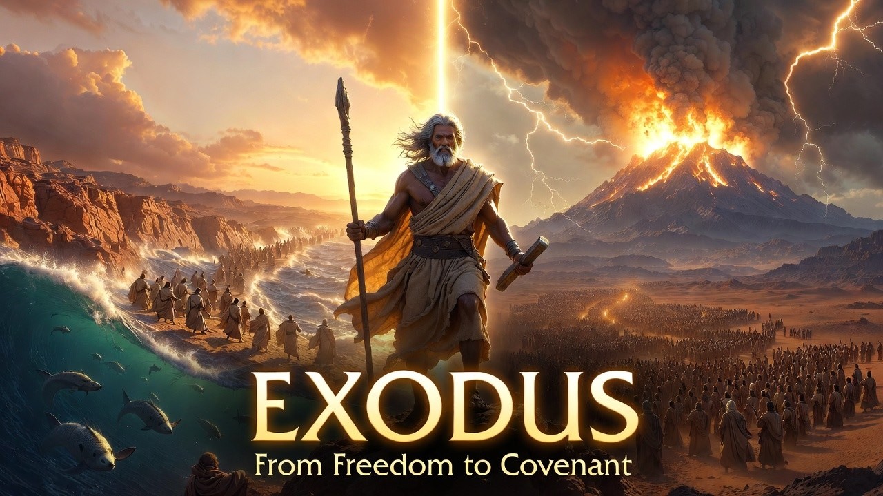 Exodus: From Freedom to Covenant — Israel’s Journey With God in the Wilderness | AI Animation