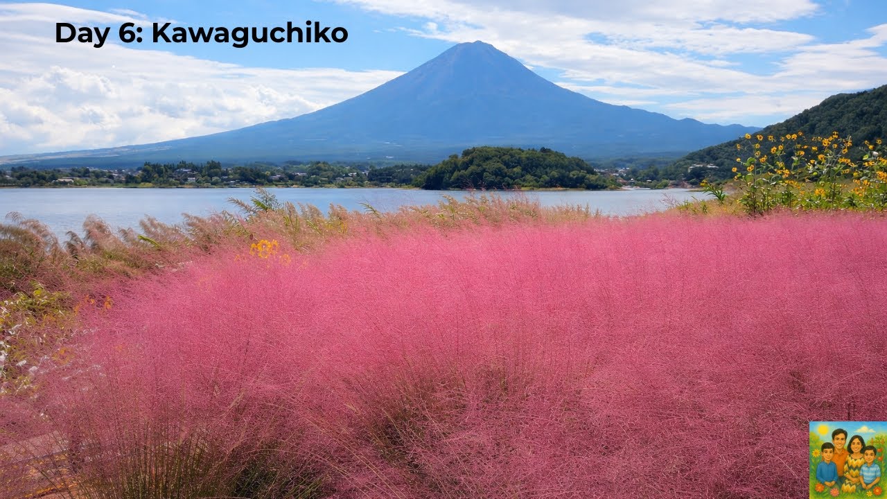 Japan Travel Series Day 6: Kawaguchiko, Oishi Park & Oshino Hakkai