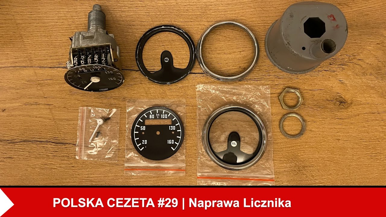 Polska Cezeta #29 Projekt Odbudowy Cezet Sport 477 - Naprawa licznika