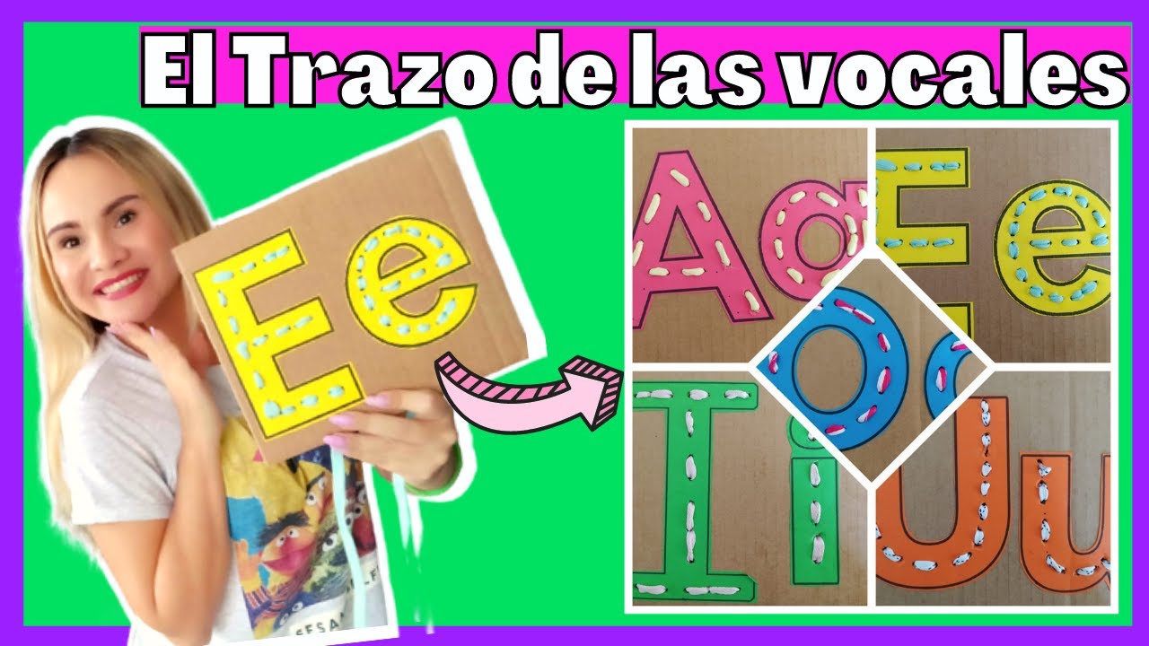 ACTIVIDADES de las VOCALES para niños /MATERIAL DIDÁCTICO/estrategias para una enseñanza creativa