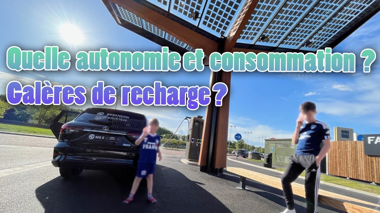 Revivez nos 400kms en break électrique MG5 sur autoroute 🏁