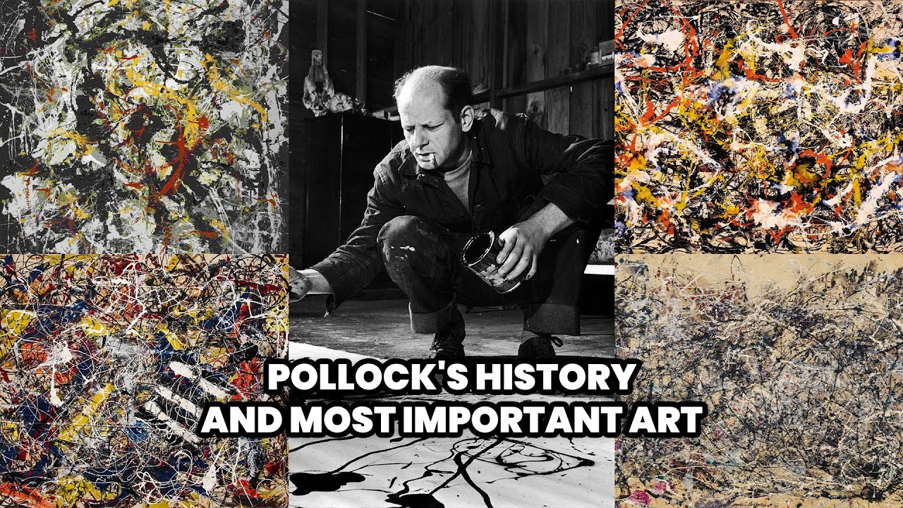 The History of Jackson Pollock and most important Art | Biography and Art of Pollock