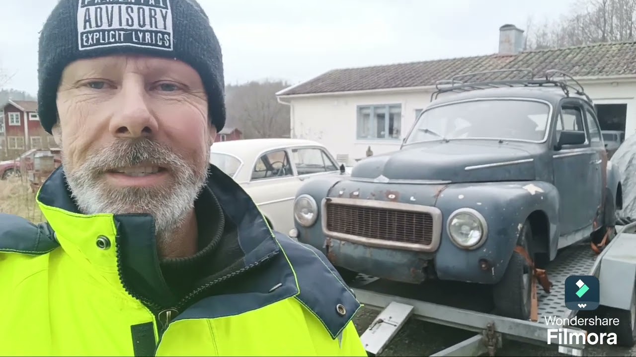 Volvo PV 544, 1965, ett riktigt vrak...
