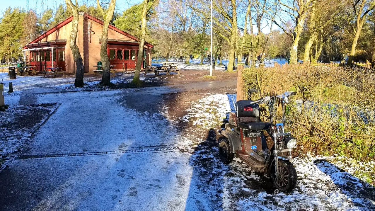 Cannock Chase ride - Great, even in the snow ...