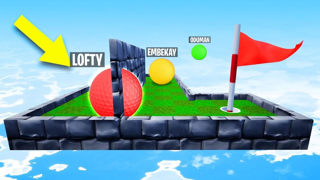 Wir GLITCHEN durch WÄNDE in GOLF IT !! mit @LoftyVTR & @odumanpique