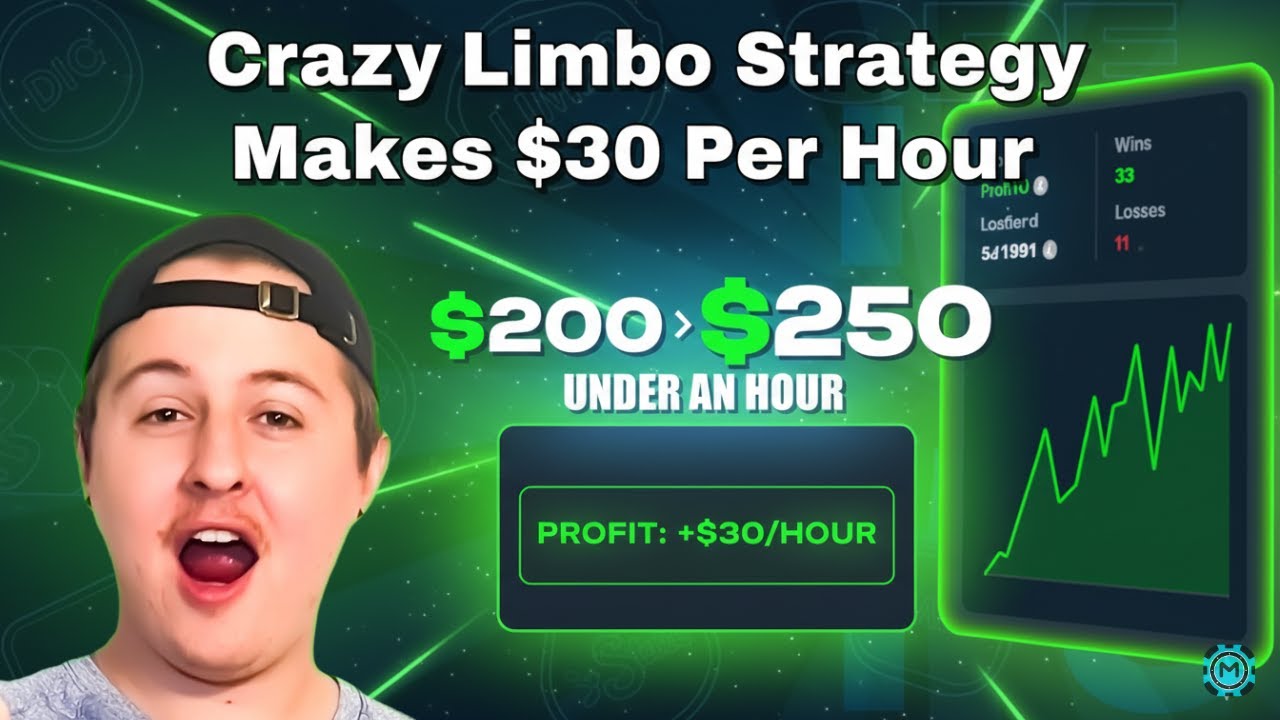 How I Make $30/Hour Playing Limbo (Crazy Autobet Strategy) Stake Casino - Stake Originals Limbo
