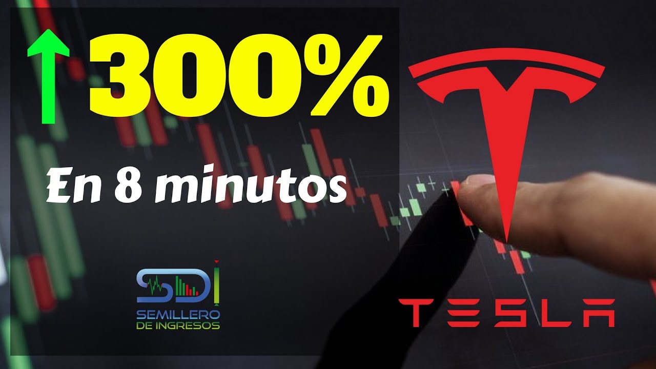 300% en 8 minutos Scalping trading Tesla - Bolsa de valores New York - Semillero de ingresos