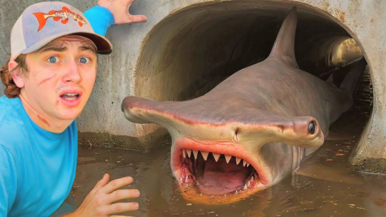 ¡Atrapé un tiburón de agua dulce gigante!