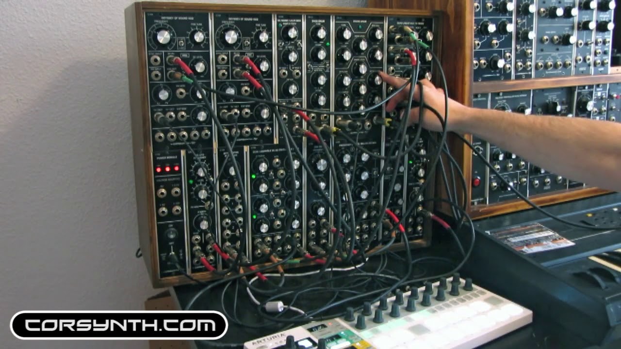 Corsynth - Modular fun - 4 voices modular jam