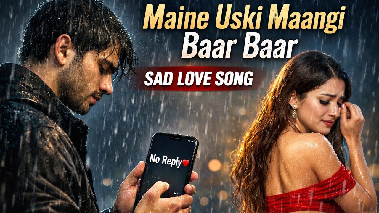 Maine Uski Maangi Baar Baar 💔 | Very Sad Love Song | One Sided Love Status 2026