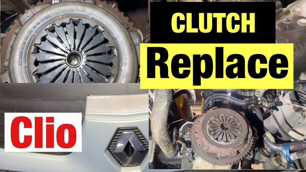 How to remove clutch and replace the clutch kit RENAULT Clio full video #guritech #renaultclio 