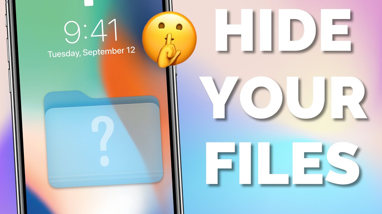 How to Hide Files on iPhone Files App