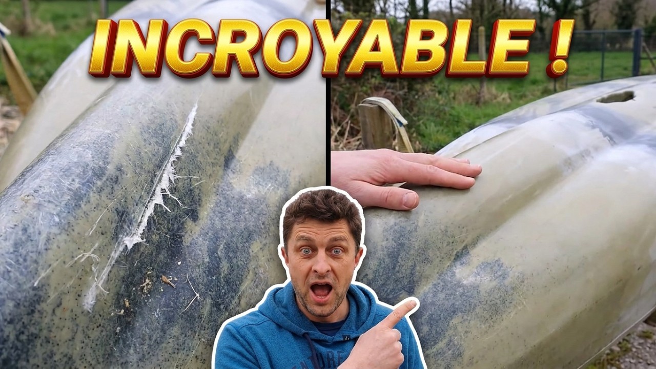 Comment réparer les rayures et blessures sur votre Kayak.