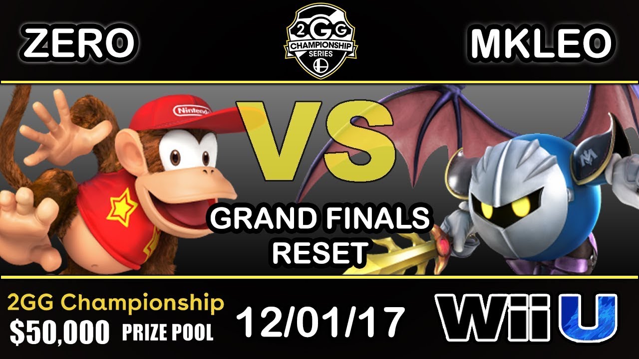 2GGC - TSM | ZeRo (Diddy Kong) Vs. FOX MVG | MKLeo (Metaknight) - Grand Finals (Reset)