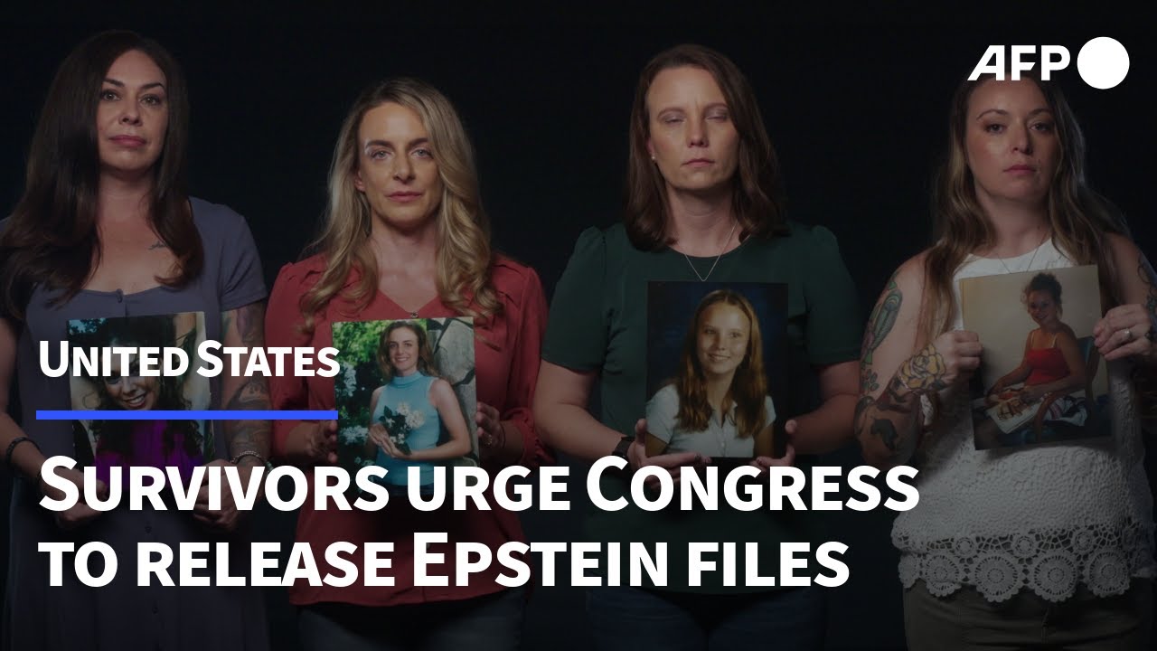 Epstein survivors urge US Congress to release files | AFP