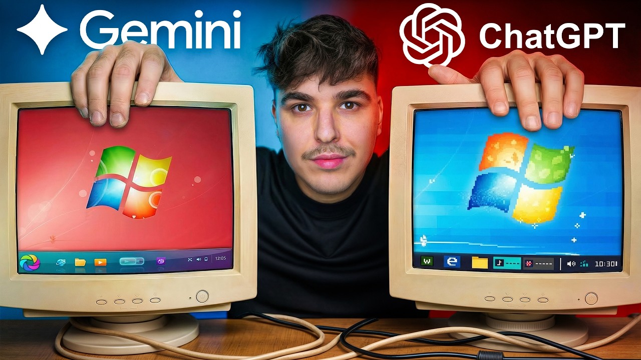 ZROBIŁEM SYSTEM WINDOWS ZA POMOCĄ AI!!