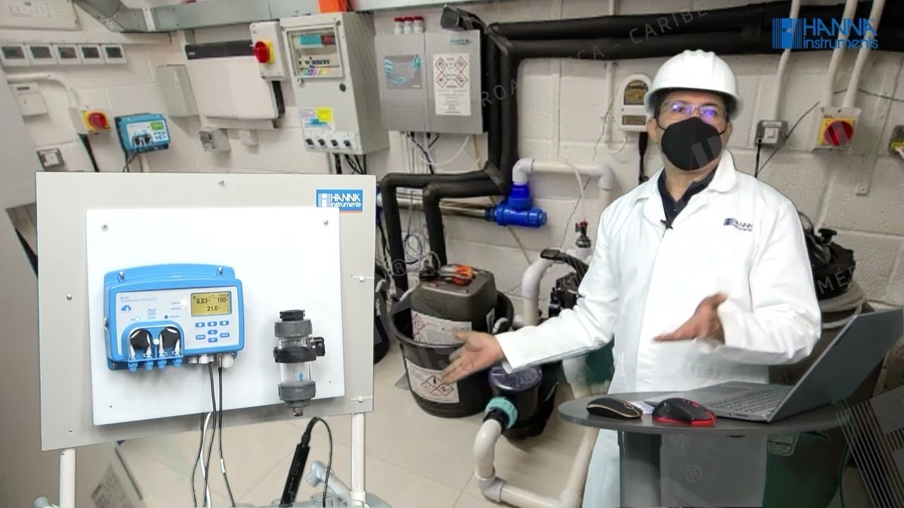 Optimice el pH y cloro de su agua con los controladores BL12X y la nube de Hanna