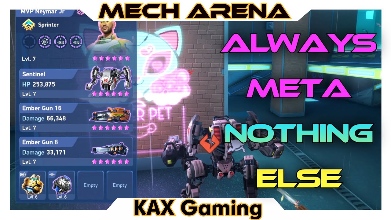 Hangar Showdown is Basically a Meta Check at League 1 - Mech Arena