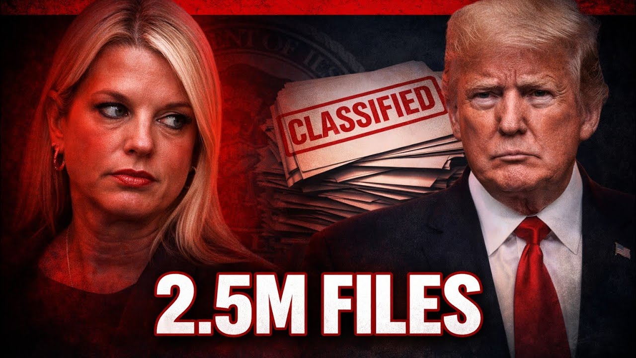 BREAKING: Bondi Hides 2.5M Files Shielding Trump Family&mdash;DOJ Cover-Up Exposed | Rachel Maddow