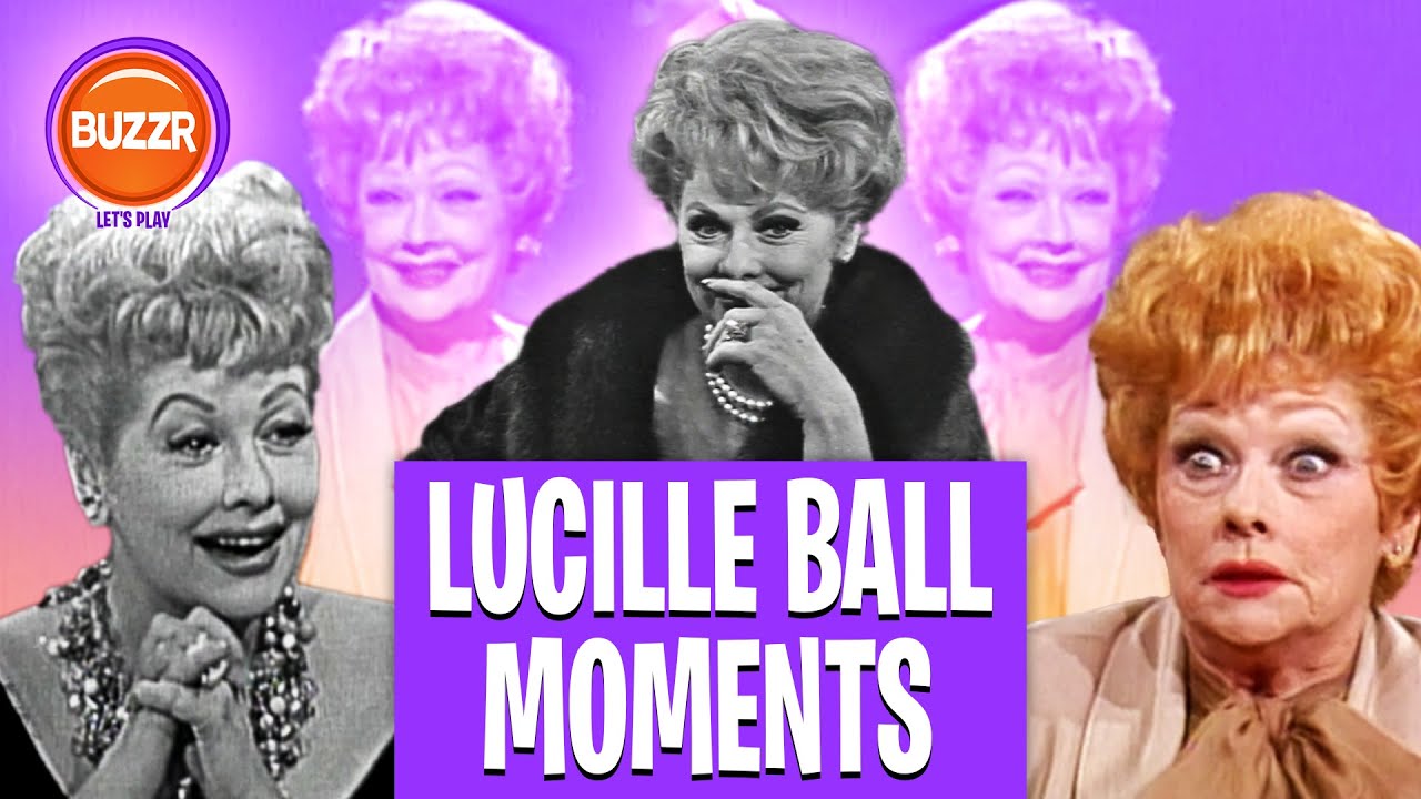 💖 We Love Lucy! Watch Lucille Ball’s Best Game Show Moments!| BUZZR