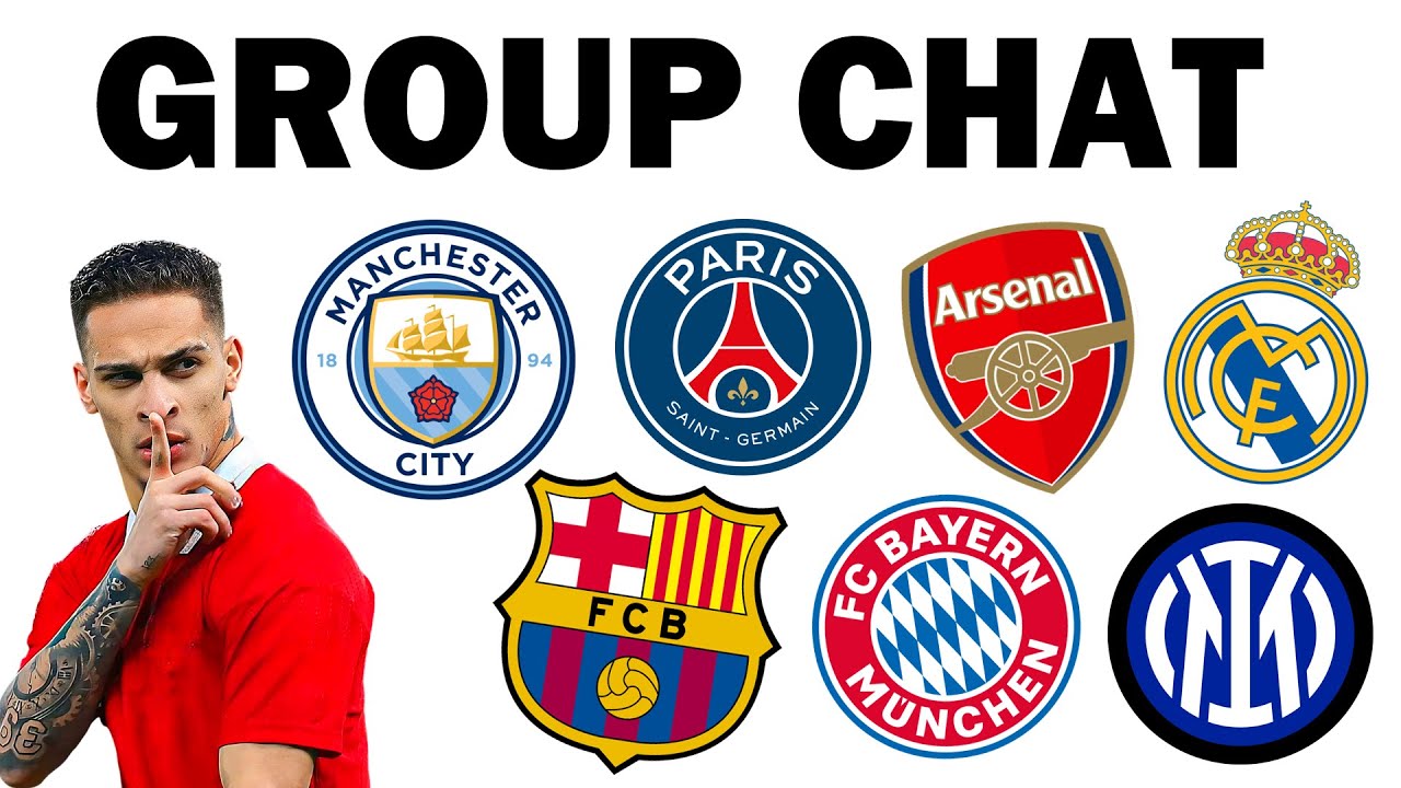 IF FOOTBALL WAS IN A GROUP CHAT