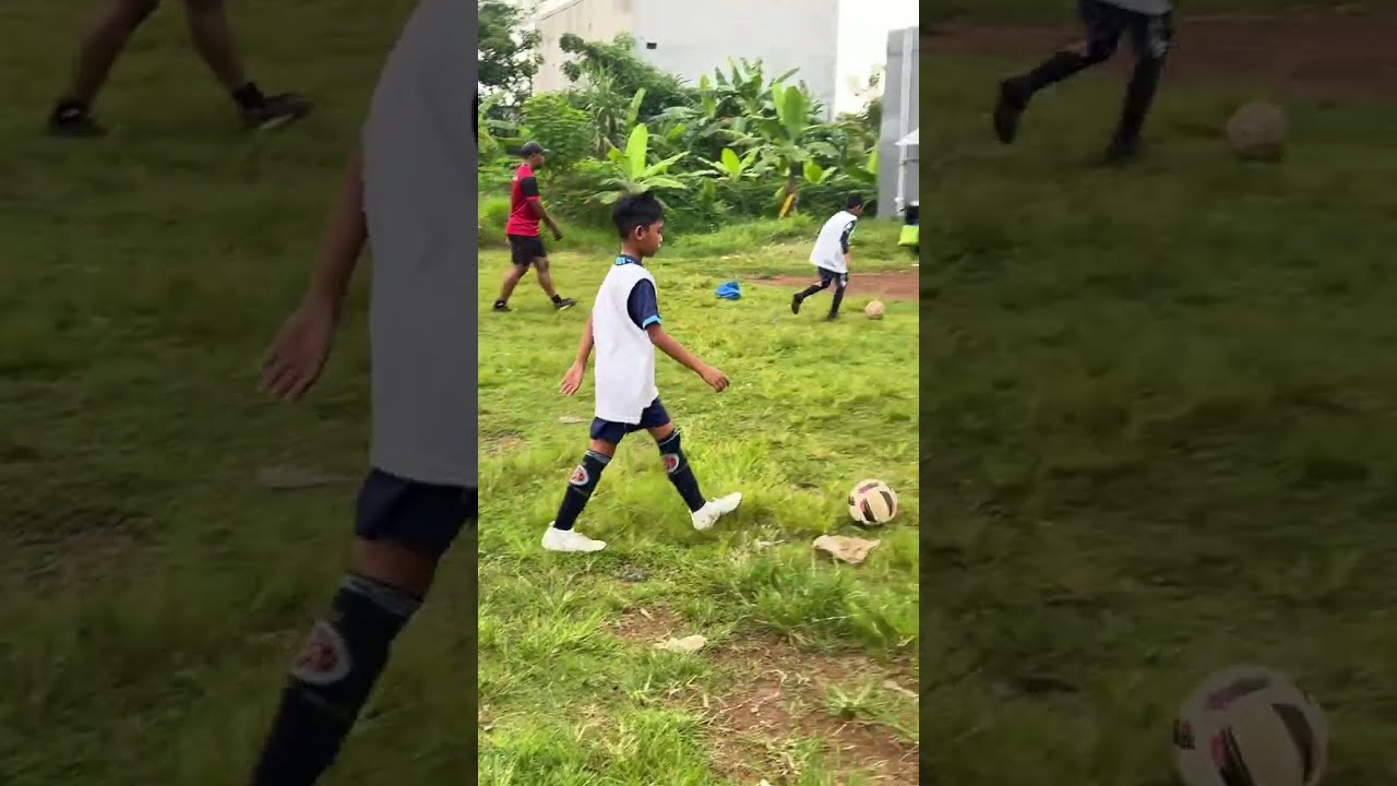 Latihan Bola Di SSB Talenta Muda