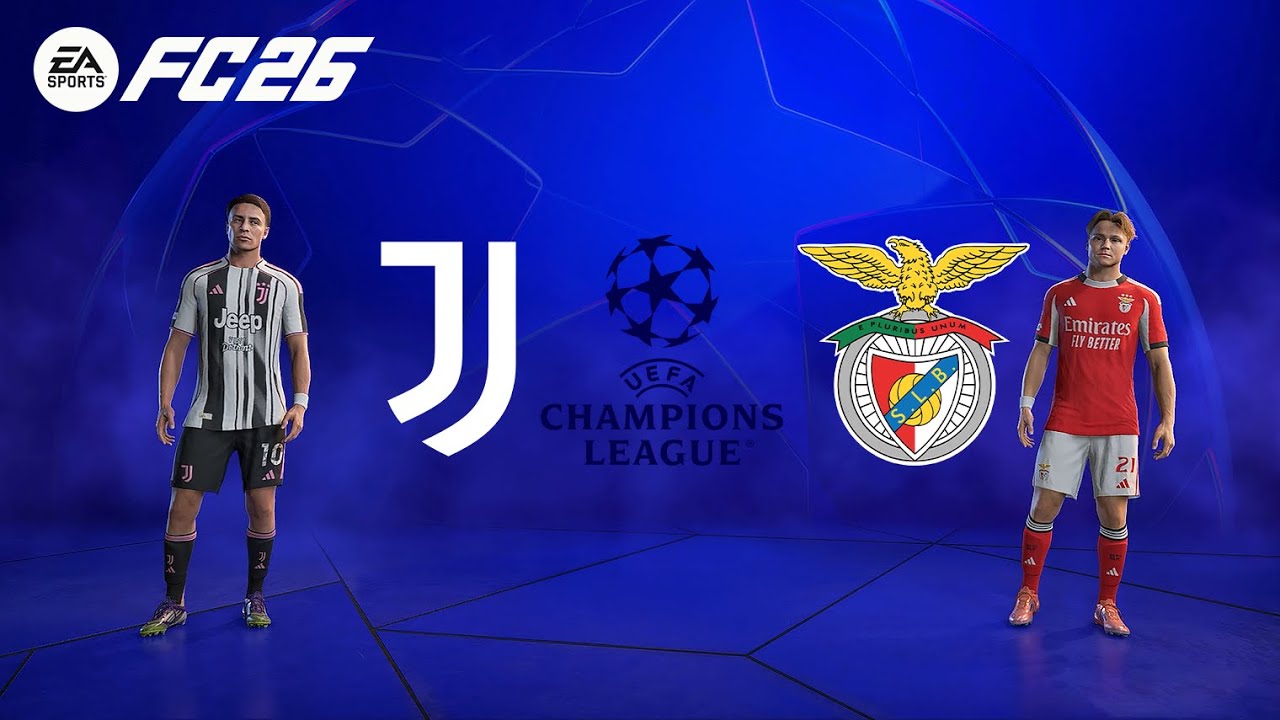 FC 26 - JUVENTUS vs BENFICA | Champions League 2025/26 Giornata 7 – Competitor Mode