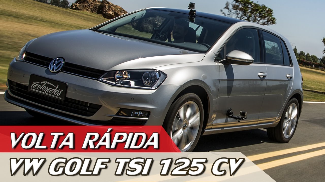 VOLKSWAGEN GOLF TSI 125 CV – VR COM RUBENS BARRICHELLO #88 + DRIVING EXPERIENCE | ACELERADOS