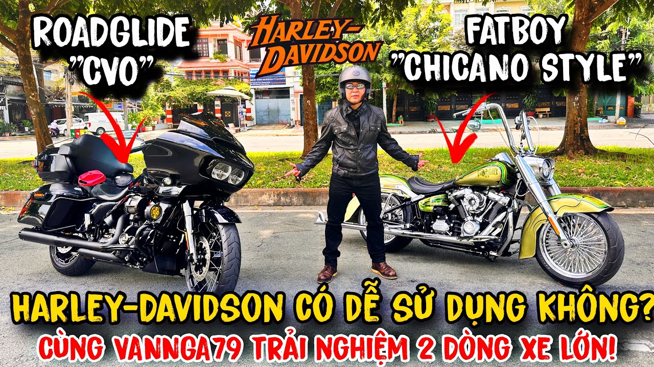 HARLEY DAVIDSON CÁC DÒNG (SOFTAIL,TOURING) CÓ DỄ SỬ DỤNG? CÙNG VANNGA79 TRẢI NGHIỆM VÀ CẢM NHẬN 😎