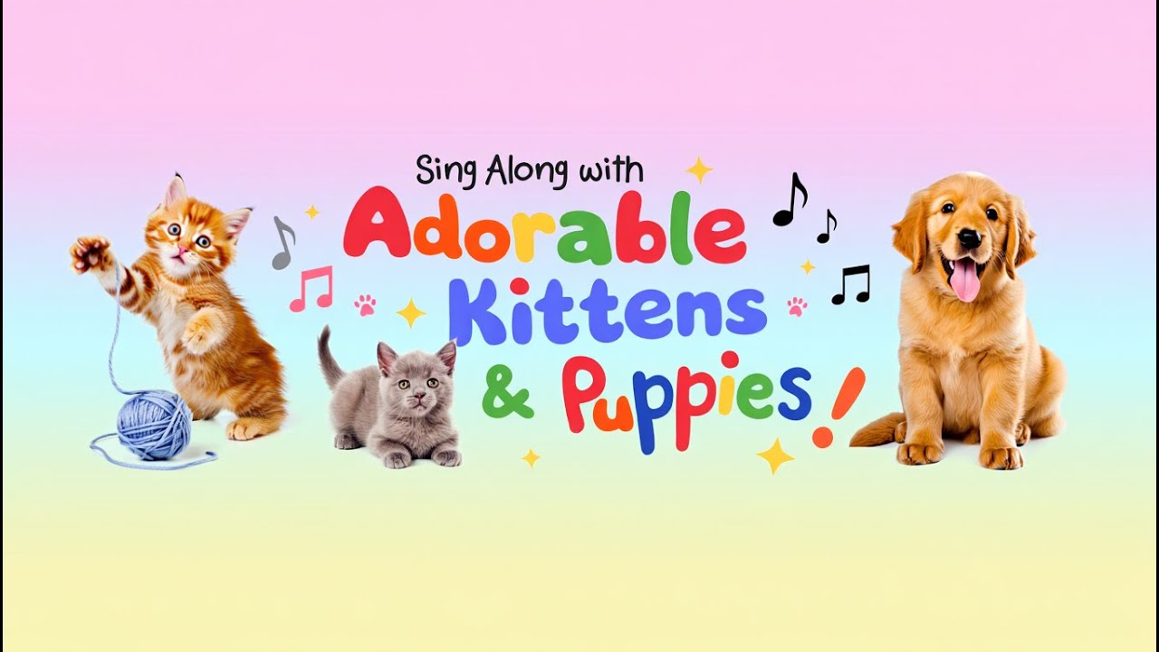 Cute & Cuddly Songs About Kittens and Puppies