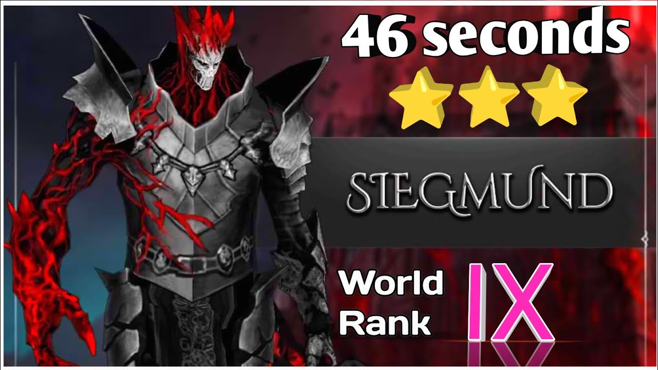 How to 3 ⭐ W.Rank IX Siegmund | Demon Hunter: Shadow World